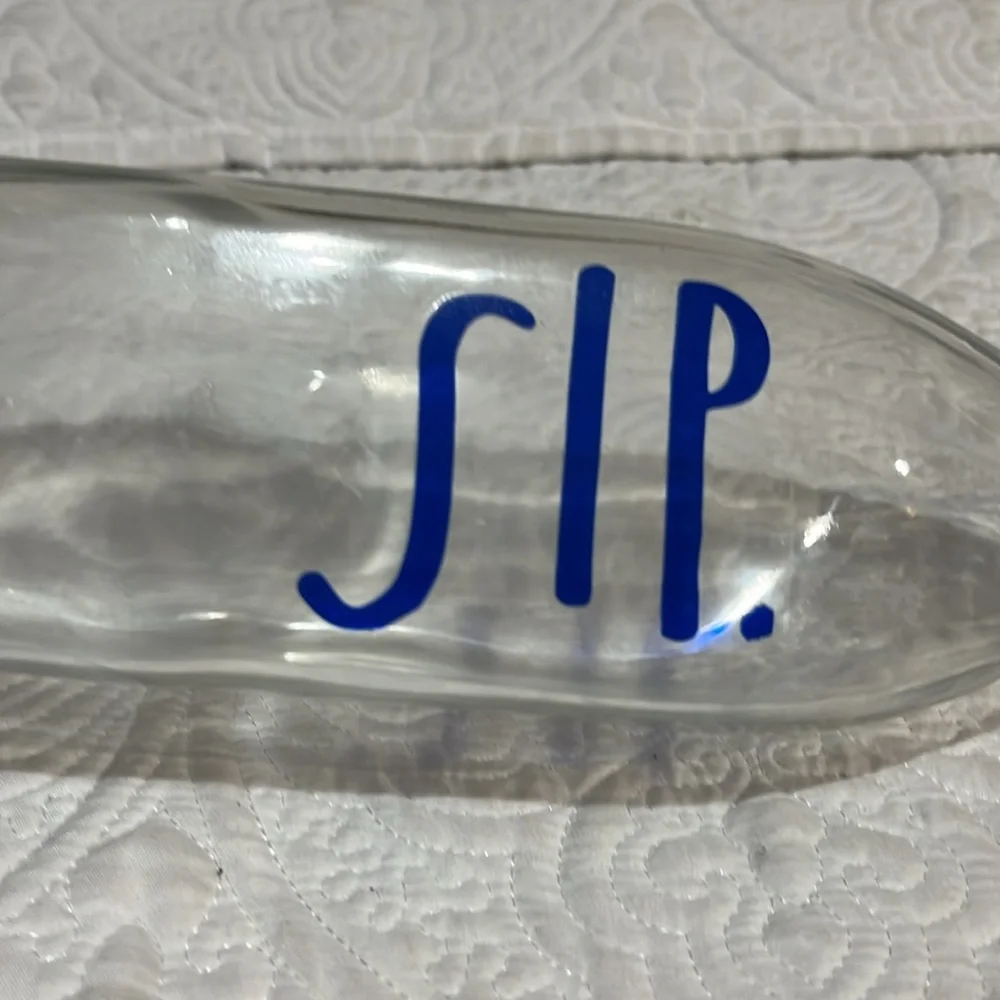 Rae Dunn GULP DRINK SIP bail & trigger bottles‎